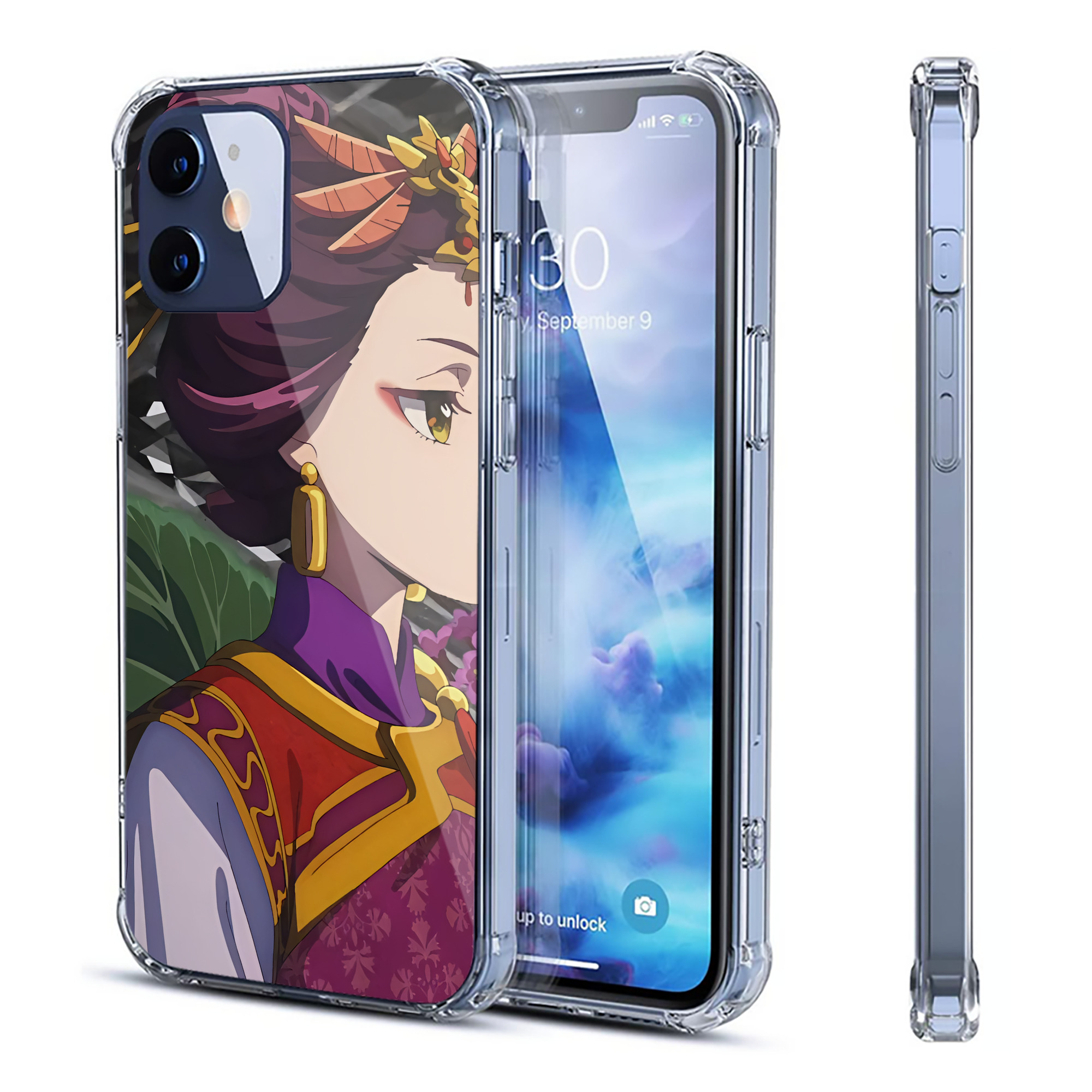 （画像用） 薬屋のひとりごと The Apothecary Diaries 【iPhone 12シリーズ対応】透明スマホケース（クリアソフトケース）